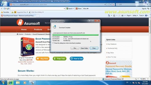 Excel Password Remover 2014 смотреть онлайн