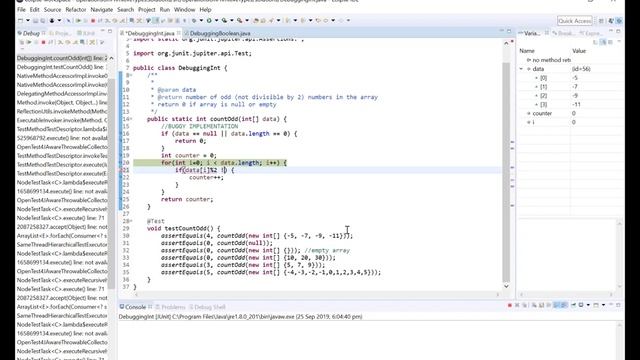 Tracing an Error when a JUnit Test Case Fails смотреть онлайн