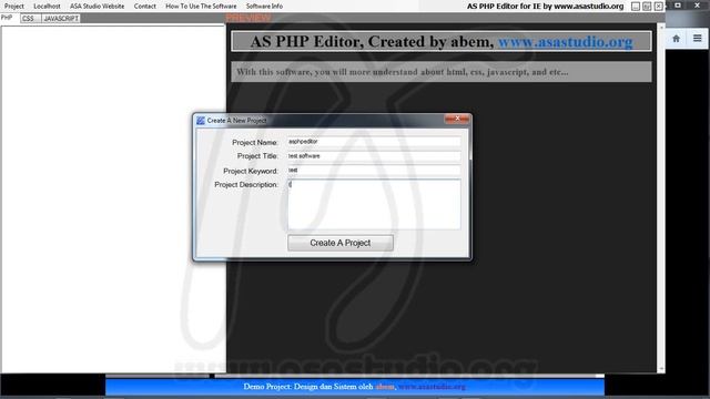 AS PHP Editor v 1 14 9, Download, Instal, Setting dan Contoh Penggunaan, ASA Studio Info смотреть онлайн