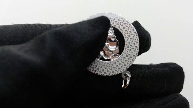 Кулон знак зодиака Водолей из серебра смотреть онлайн