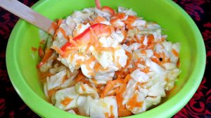 Самая быстрая хрустящая МАРИНОВАННАЯ КАПУСТА на скорую руку
