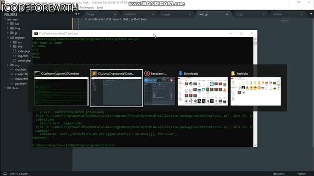 HOW T0 - CREATE A CHATBOT IN PYTHON USING NLTK смотреть онлайн
