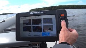 Raymarine Element 9 + Garmin Steadycast