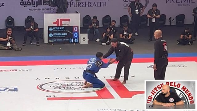 Meyran Maniqué Vs Leonardo Mario- Semi Final -62kg Abu Dhabi World Pro Jiu Jitsu 2023- React.