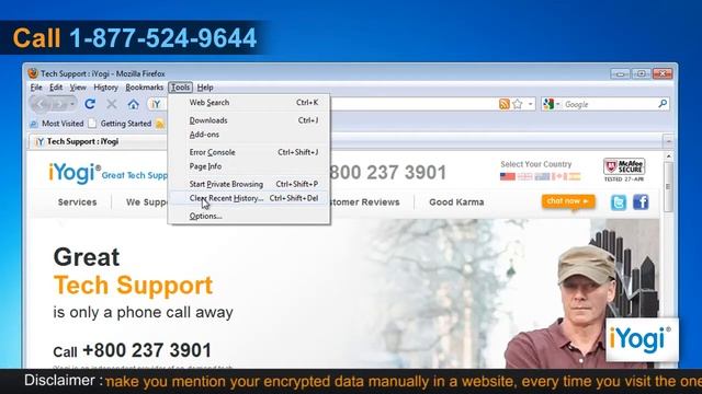 Mozilla® Firefox 3.6: How to delete cookies on Windows® 7 ? смотреть онлайн