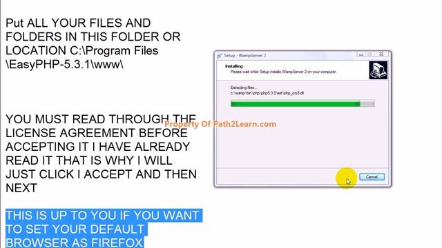 learn to install wamp server which enables you to run php files and host a website смотреть онлайн