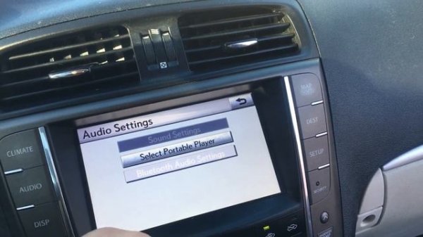 Tutorial: How to stream music through Bluetooth on Lexus IS 250