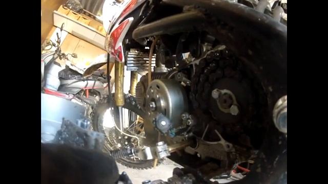 что происходит если вовремя не натянуть цепь pitbike kayo 140 смотреть онлайн