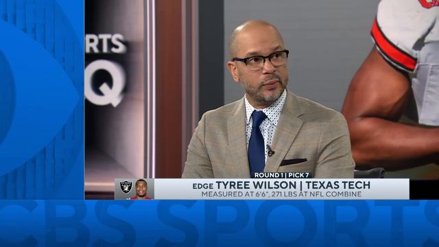 Raiders PICK POWER Edge Rusher Tyree Wilson With The 7th Overall Pick I CBS Sports смотреть онлайн