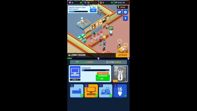 Burger & Pizza Idle Tycoon Game Mobile Game | Gameplay Android смотреть онлайн