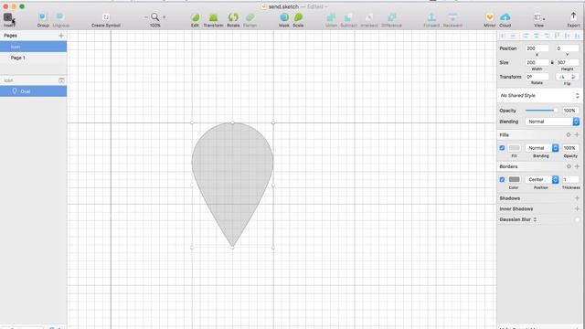 How to Design Location Icon in Sketch 41 | Sketch App Tutorial смотреть онлайн