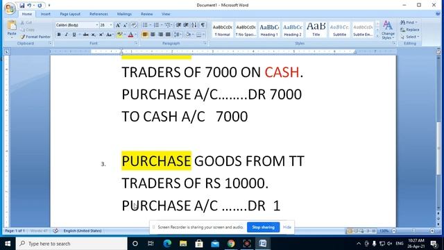 Transaction Based on Purchase & Sales Account in Tally|| GIT EDUCATION смотреть онлайн