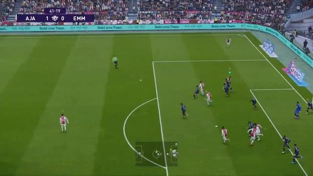 PES 2021 - AJAX vs EMMEN PS4 GAMEPLAY смотреть онлайн