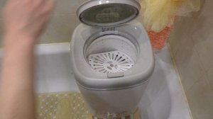 Полоскание и отжим белья в центрифуге  Optima SD-25