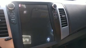 магнитола в виде тесла для Митсубиси аутлендер хл.