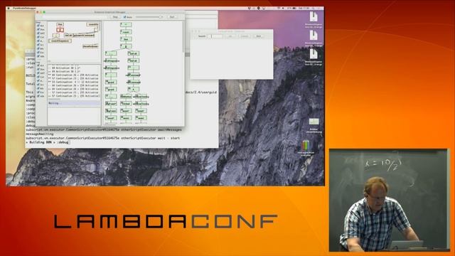 LambdaConf 2015 - Reactive Programming with Algebra André van Delft смотреть онлайн