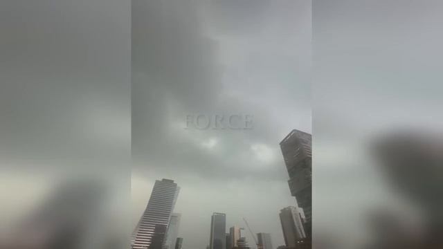 The fury of nature has fallen on the capital of Qatar! Flooding in Doha! смотреть онлайн