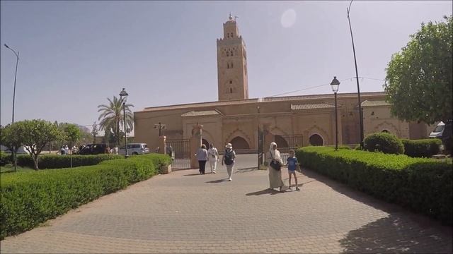 MOROCCO-KOUTOUBIA MOSQUE MARRAKESH смотреть онлайн