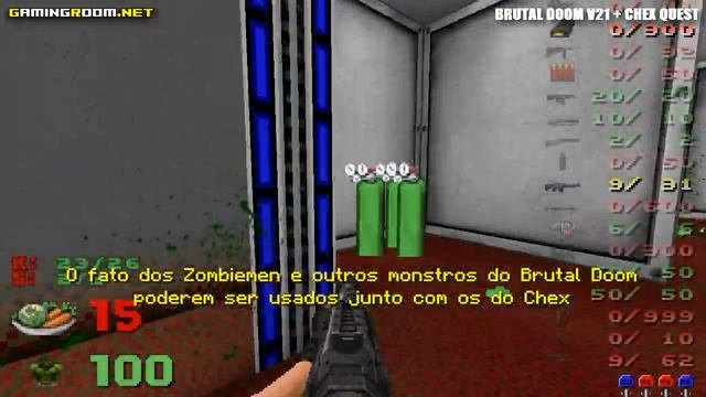 Brutal Chex Quest (Brutal Doom v21 no Chex Quest) смотреть онлайн