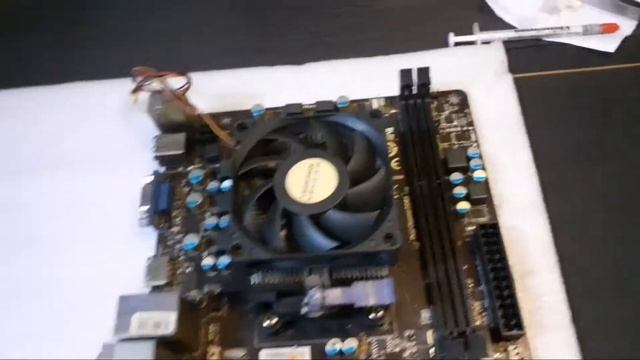 Motherboard MSI A58M E33 AMD A10 7800 смотреть онлайн