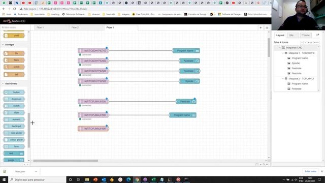 Criando Dashboard em Node-Red usando integração MQTT do CNC Monitor смотреть онлайн