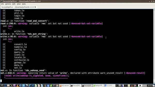 Freetds Connect to MS SQL Server 2019 all on Linux Ubuntu 18 04 смотреть онлайн