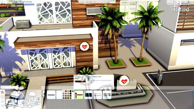 Hospital ? Part 1 | The Sims 4 - Speed Build (NO CC) смотреть онлайн