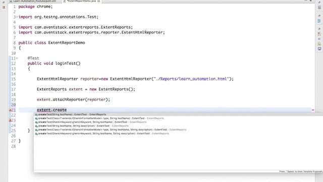 How to Generate Extent Report Version 3 in Selenium WebDriver смотреть онлайн
