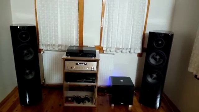 Yamaha RN803D, Wharfedale Opus 3, REL T9 смотреть онлайн
