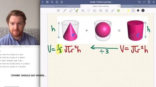 Grade 7 - Cones, Spheres and Pyramids смотреть онлайн