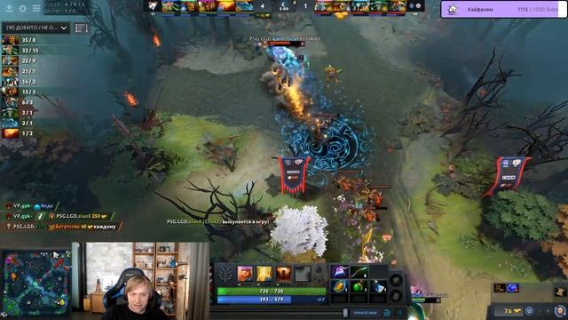 НС СМОТРИТ ПРИНЦИПИАЛЬНУЮ ВСТРЕЧУ ДЛЯ ВП \ Virtus.pro против PSG.LGD смотреть онлайн