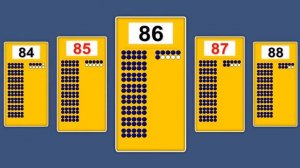 Счет от 0 до 100. Быстро и медленно. Обучающий клип.