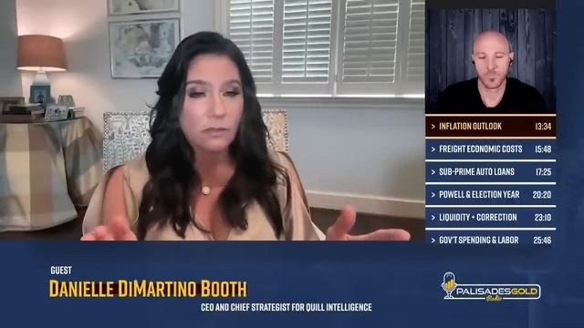 Data Revision Exposes Fragile State of the Economy — DiMartino Booth Joins Palisades Gold Radio смотреть онлайн