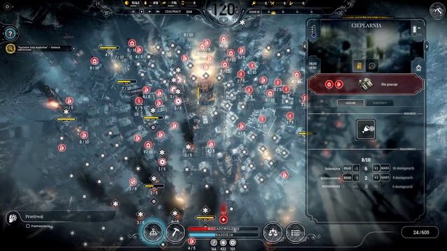 Frostpunk 4k gameplay - surviving the final storm смотреть онлайн