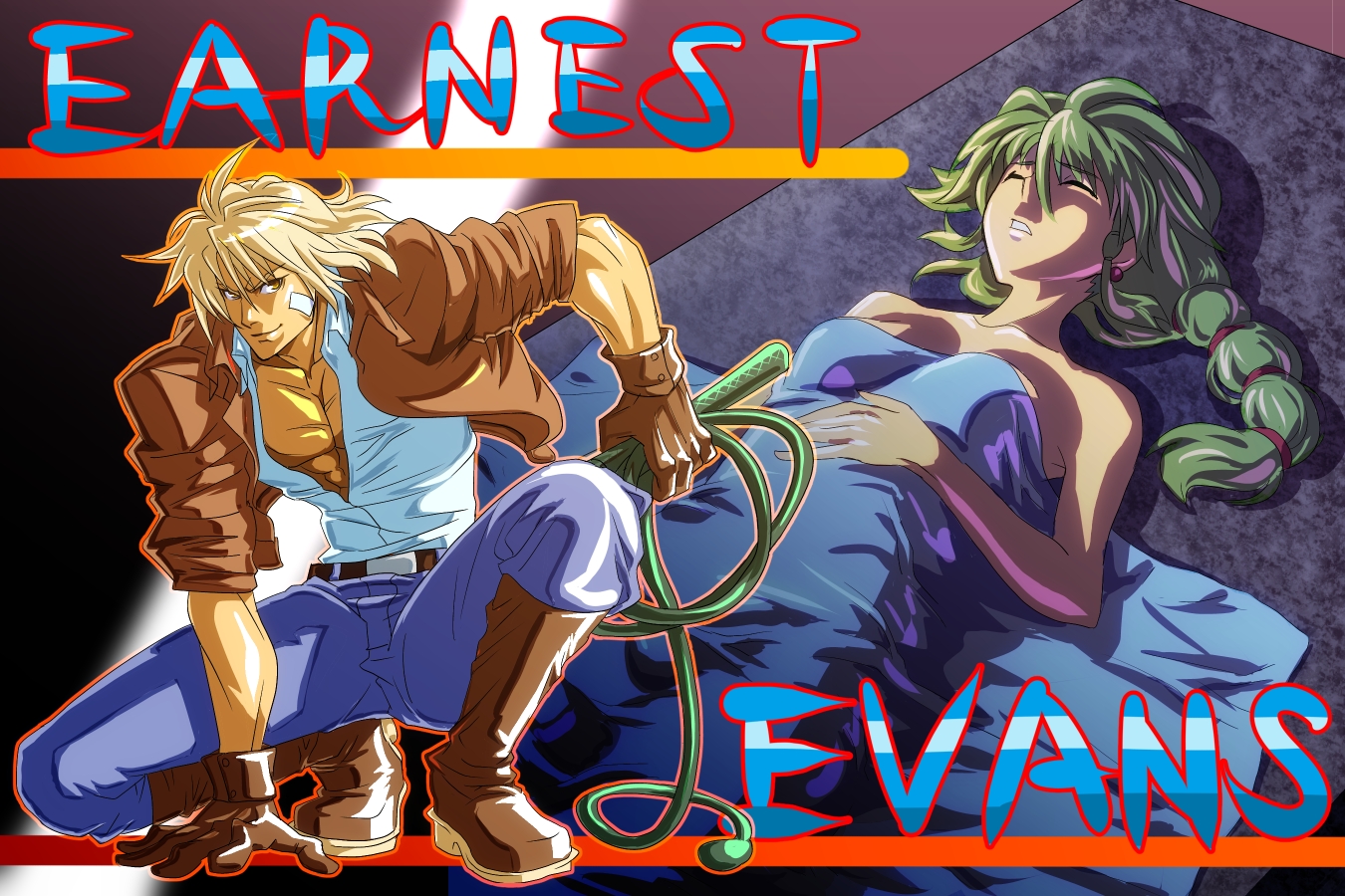 Earnest Evans Sega CD смотреть онлайн