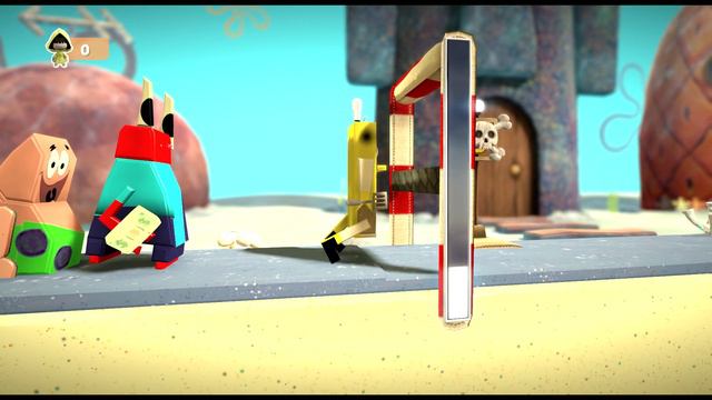 LittleBIGPlanet 3 - Squidward Murdered the Whole Gang [SpongeBob Deathrun] - PS4 смотреть онлайн