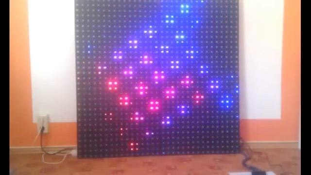 32 x 32 DIY LED Matrix - SCREEN (RGBW) - EP 8-Node (ArtNet-DMX) - 1.40x1.40m - www.ep-lights.de смотреть онлайн