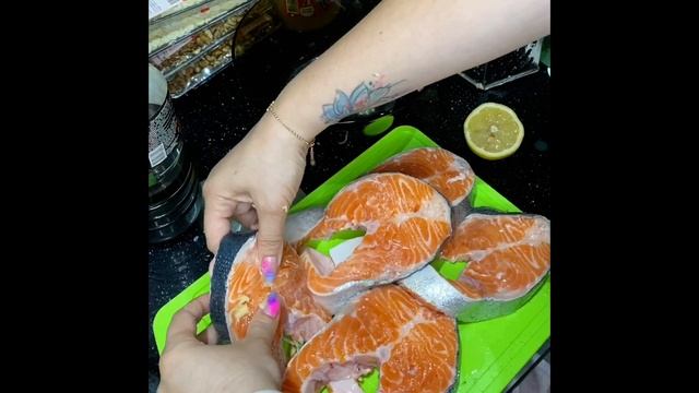 Семга на мангале - рецепт | ViCreativity смотреть онлайн