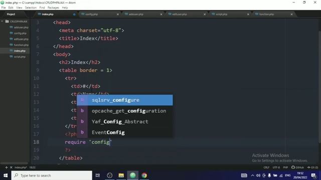 Create CRUD Operation Using AJAX In PHP & MySQL | Insert Update Delete Using PHP jQuery AJAX смотреть онлайн
