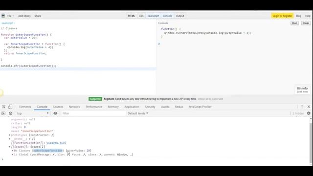 Javascript closure in 2 minutes! | in Tamil смотреть онлайн