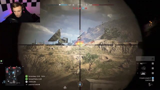 РАЗДАЮ НА ТАНКЕ В BATTLEFIELD 5 смотреть онлайн