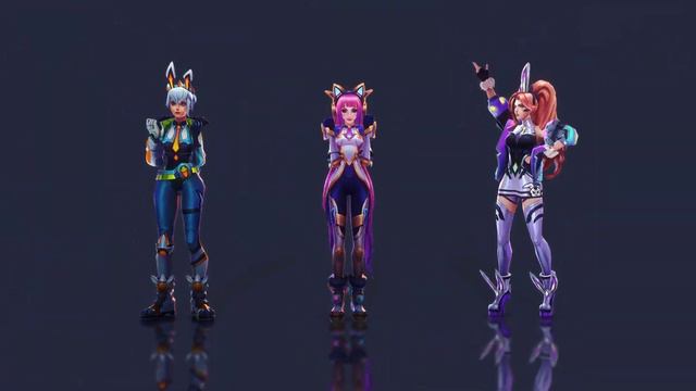 MMD - Jinx Battle Cat Model Test Ft. Riven and MF (2K60FPS) смотреть онлайн