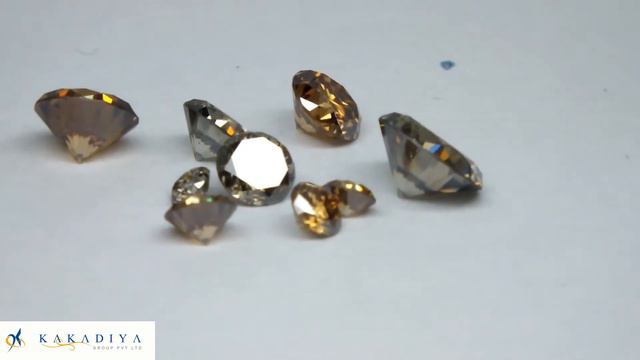 VVS1 Clarity Golden Fancy Color Round Brilliant Cut Moissanite смотреть онлайн