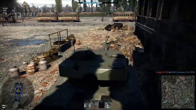 War Thunder AMX 50 and AMX 50 Foch on Advance to the Rhine - French tanks | 05war смотреть онлайн