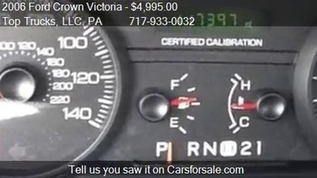 2006 Ford Crown Victoria Base - for sale in Bethel, PA 19507 смотреть онлайн