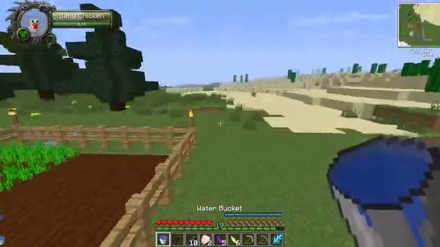 Играем в майнкрафт 1.4.7 !2 часть! (Много чего) смотреть онлайн