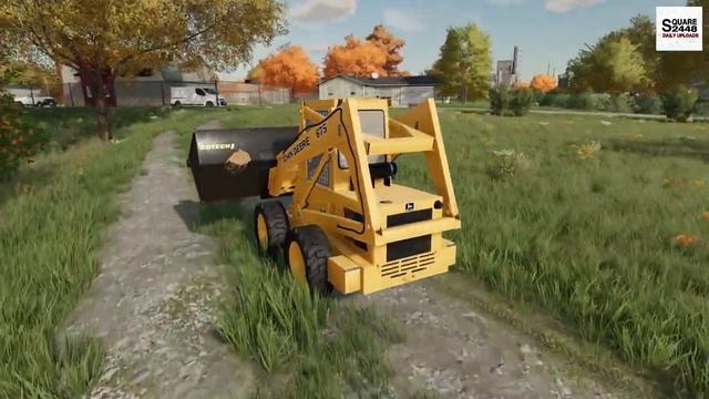Making A Firewood Road Side Stand & Buying A Kubota Loader! | FS22 смотреть онлайн