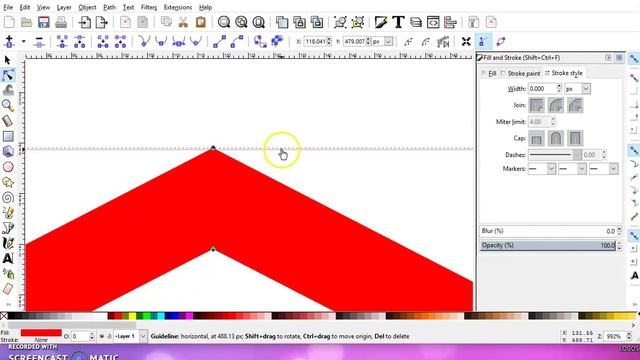 Making a zig zag or chevron pattern смотреть онлайн
