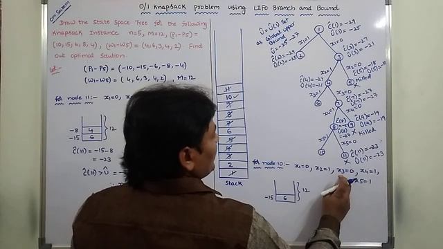 PART-2: 0/1 KNAPSACK PROBLEM USING LIFO BRANCH AND BOUND | LIFO BRANCH AND BOUND |BRANCH AND BOUND смотреть онлайн
