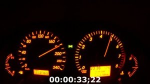 Tayota avensis 1.8 vvti T25 МКПП  Разгон 0 -100 и 100-190